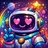 A vibrant, stylized unicorn avatar with a rainbow mane, expressive eyes, and a friendly demeanor.